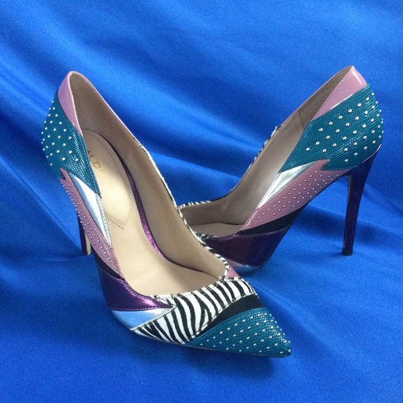 Aldo Wicilidia Studded Leather Heels 7.5 - Picture 12 of 12